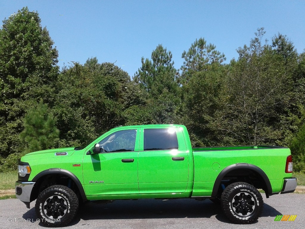 Hills Green 2019 Ram 2500 Tradesman Crew Cab 4x4 Power Wagon Package Exterior Photo #134717872