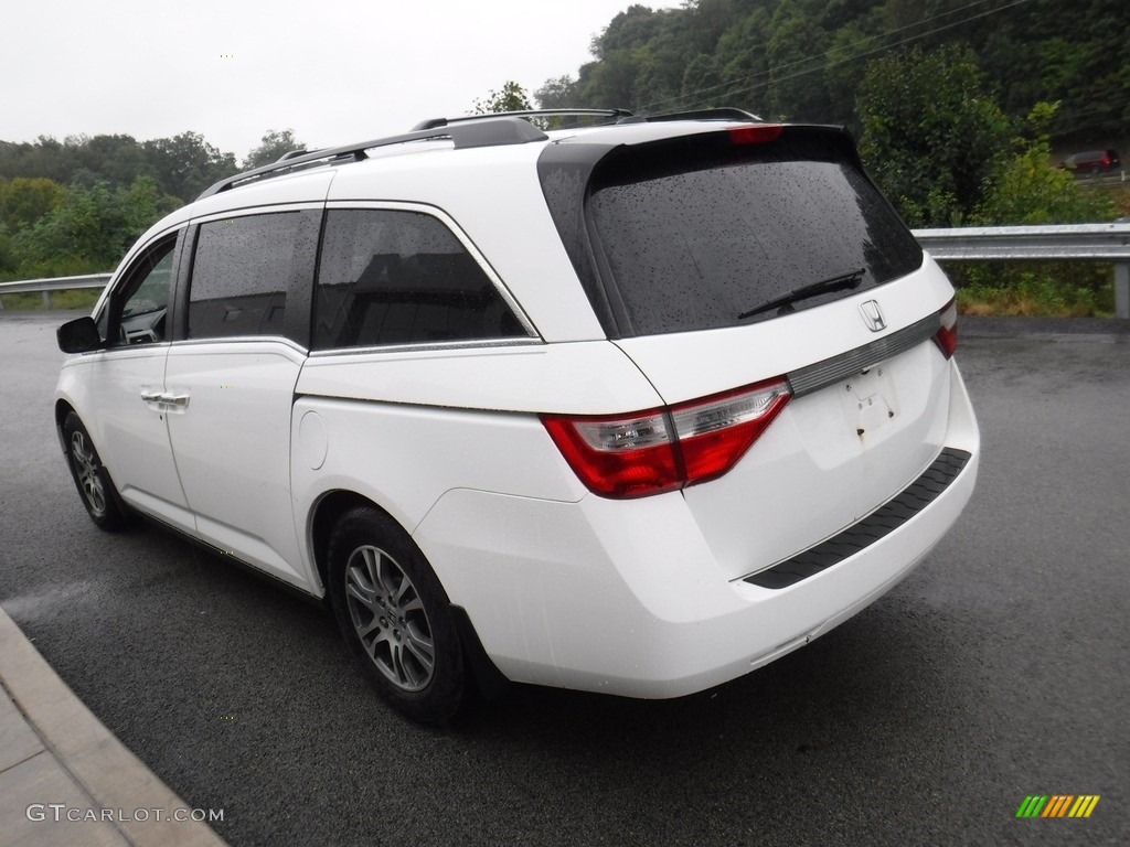 2013 Odyssey EX-L - Taffeta White / Gray photo #8