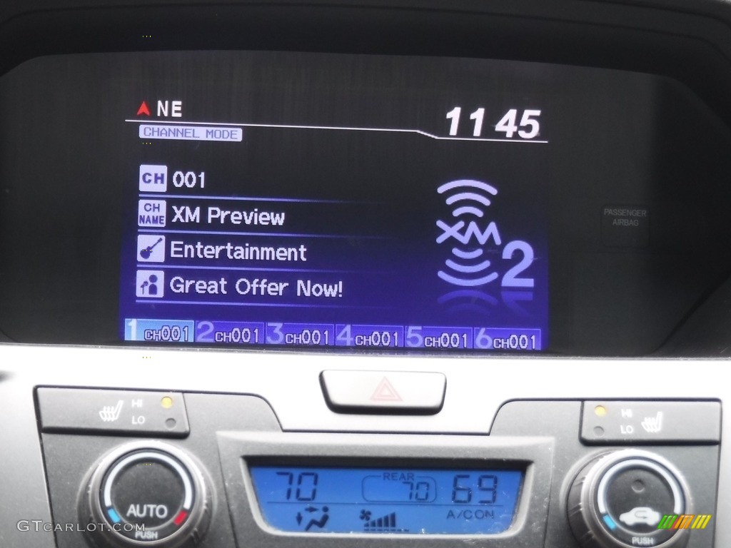 2013 Odyssey EX-L - Taffeta White / Gray photo #16