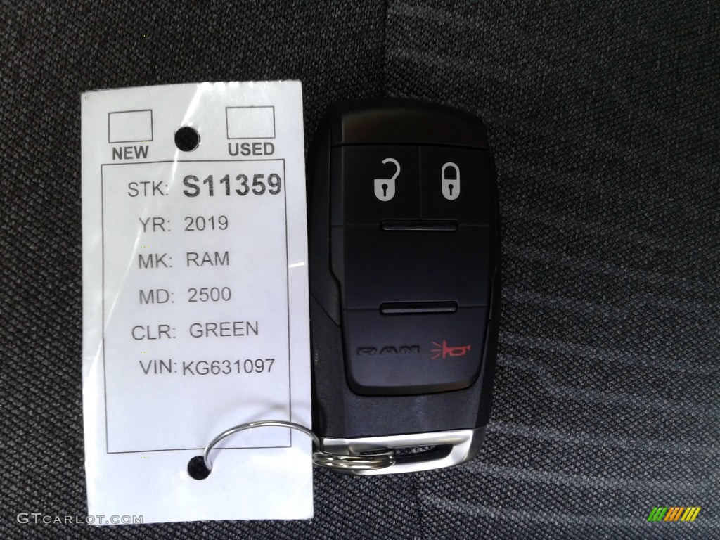 2019 Ram 2500 Tradesman Crew Cab 4x4 Power Wagon Package Keys Photos