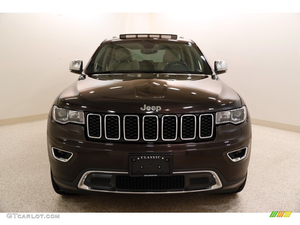 2017 Grand Cherokee Limited 4x4 - Luxury Brown Pearl / Black/Light Frost Beige photo #2