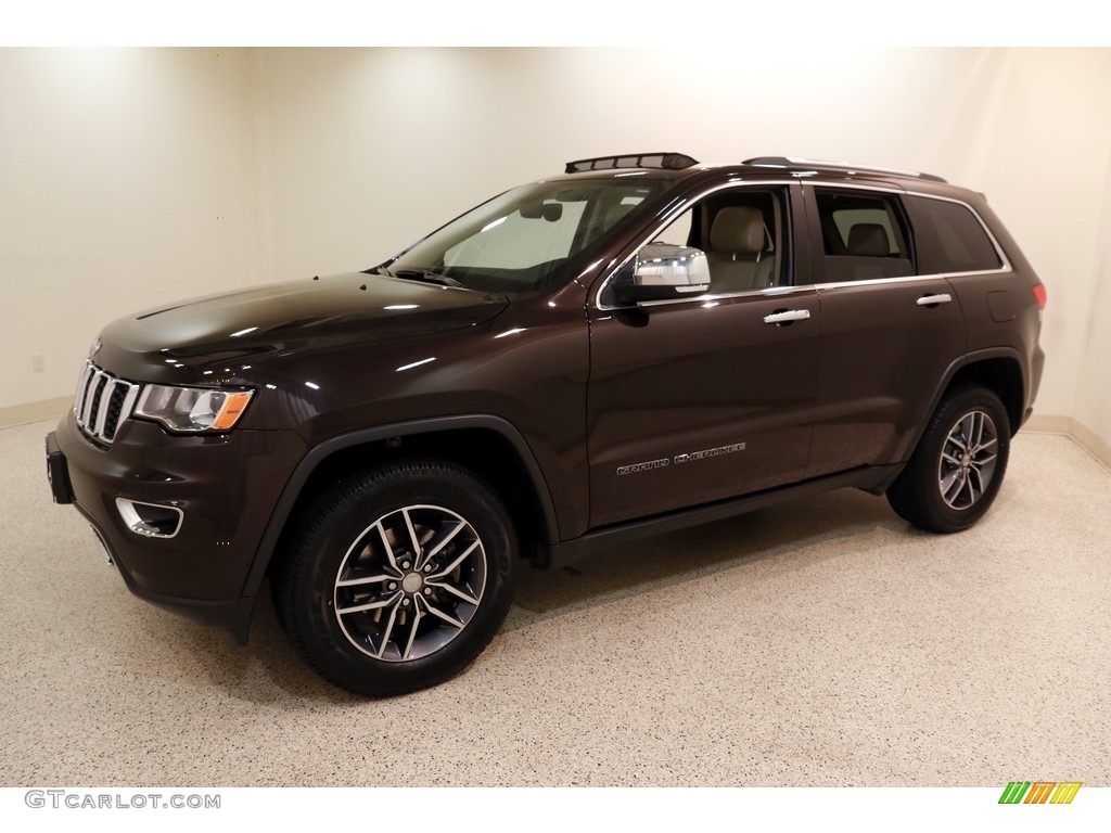 2017 Grand Cherokee Limited 4x4 - Luxury Brown Pearl / Black/Light Frost Beige photo #3