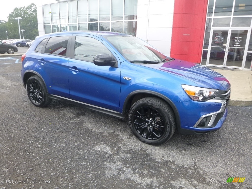 2018 Outlander Sport ES AWC - Blue Octane Metallic / Black photo #1