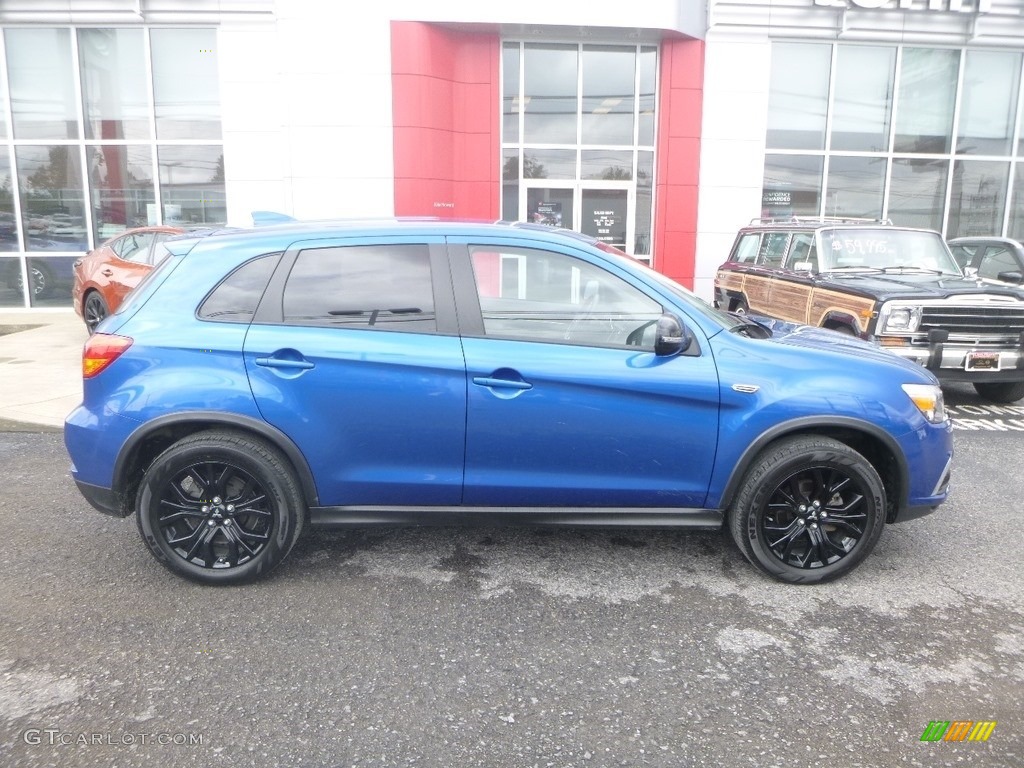 2018 Outlander Sport ES AWC - Blue Octane Metallic / Black photo #3