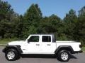 2020 Bright White Jeep Gladiator Sport 4x4  photo #1