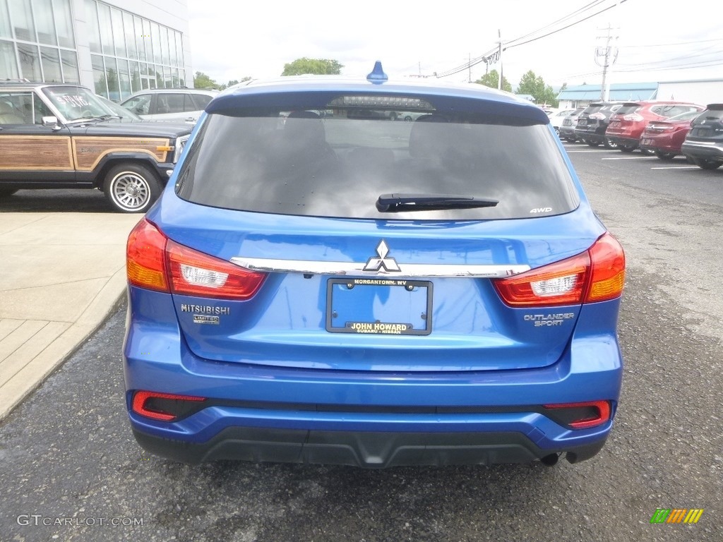 2018 Outlander Sport ES AWC - Blue Octane Metallic / Black photo #5