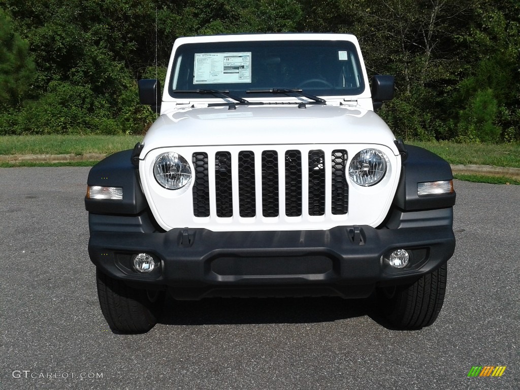 2020 Gladiator Sport 4x4 - Bright White / Black photo #3