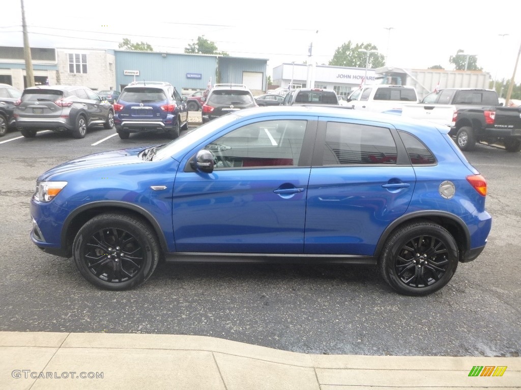 2018 Outlander Sport ES AWC - Blue Octane Metallic / Black photo #7