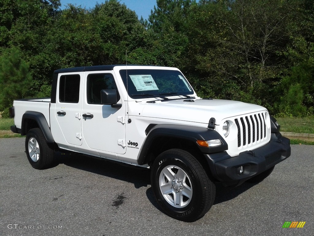 2020 Gladiator Sport 4x4 - Bright White / Black photo #4