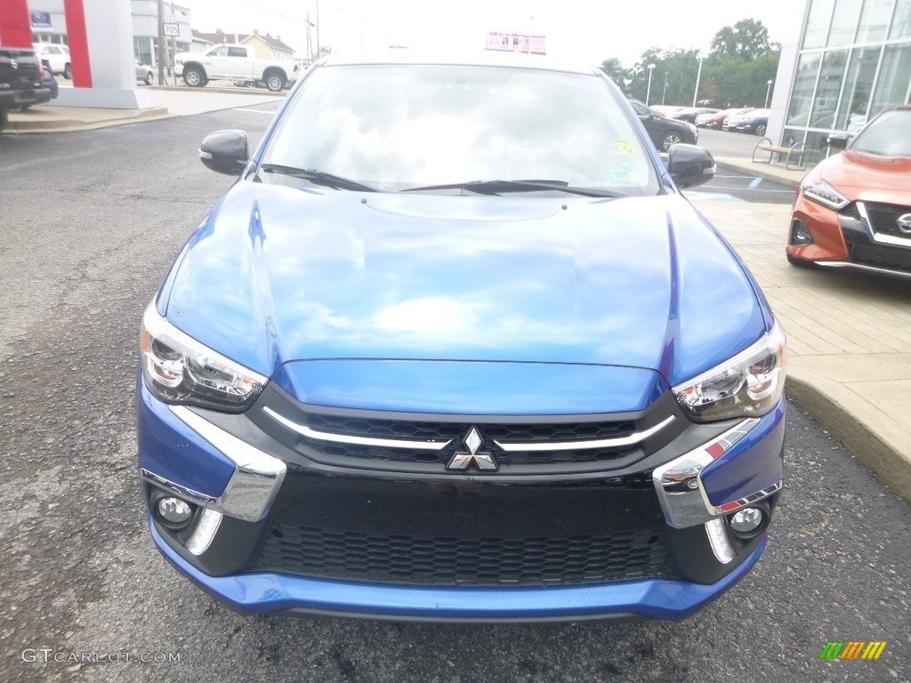 2018 Outlander Sport ES AWC - Blue Octane Metallic / Black photo #9