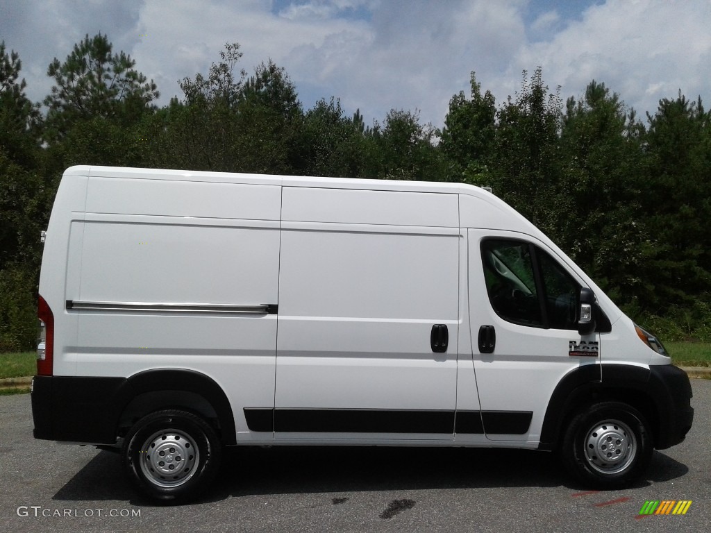 2019 ProMaster 1500 High Roof Cargo Van - Bright White / Black photo #5