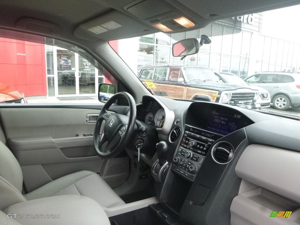 2015 Pilot EX 4WD - Modern Steel Metallic / Gray photo #10