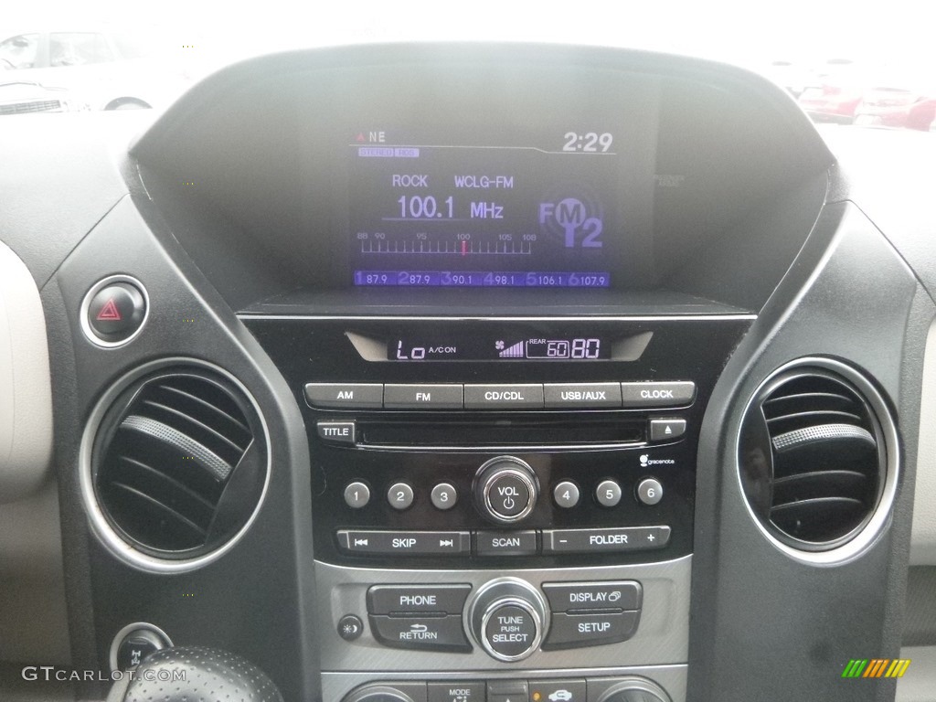 2015 Pilot EX 4WD - Modern Steel Metallic / Gray photo #16