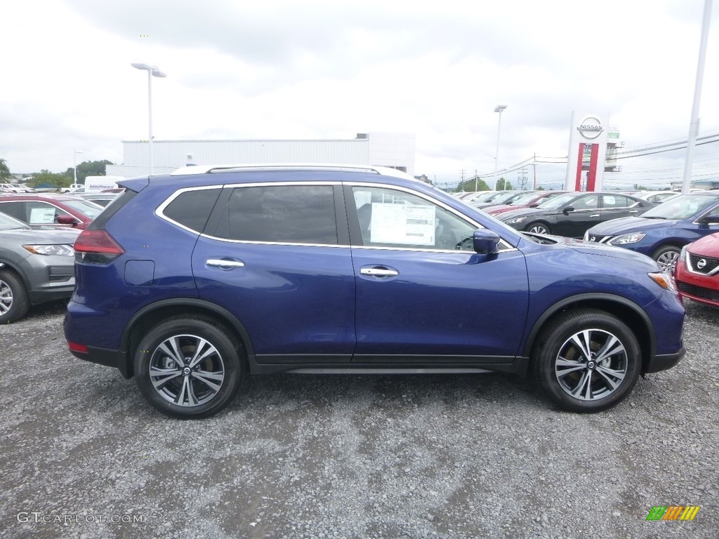 2019 Rogue SV AWD - Caspian Blue / Charcoal photo #3