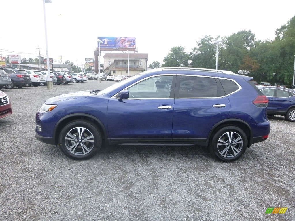 2019 Rogue SV AWD - Caspian Blue / Charcoal photo #7
