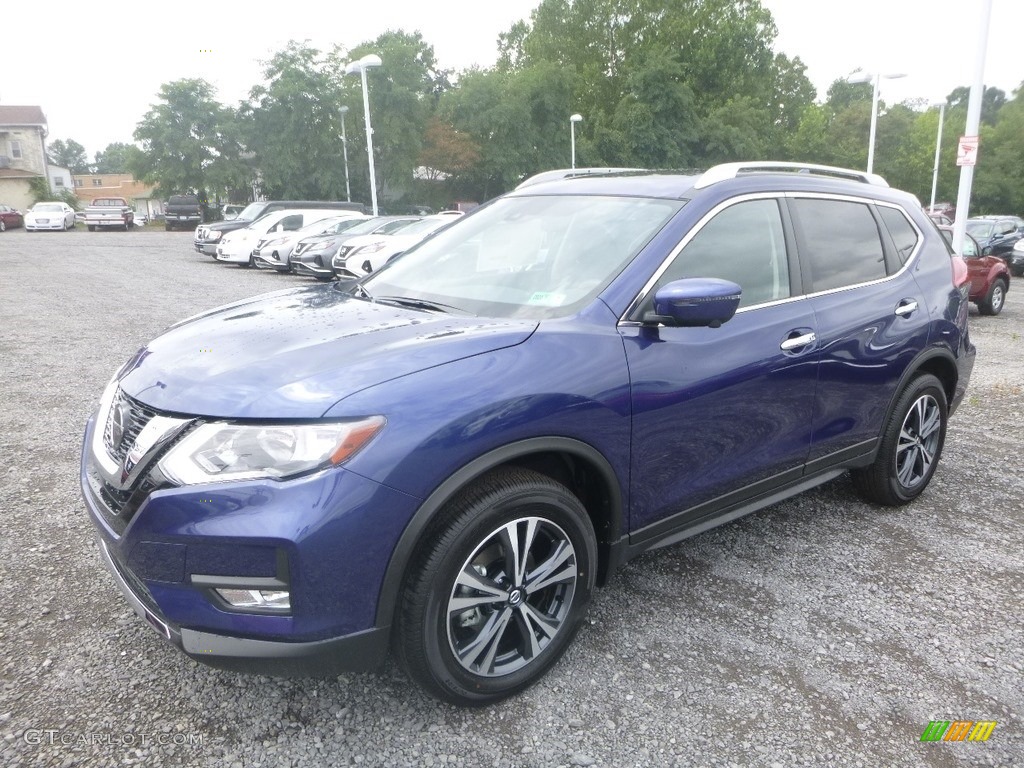 2019 Rogue SV AWD - Caspian Blue / Charcoal photo #8