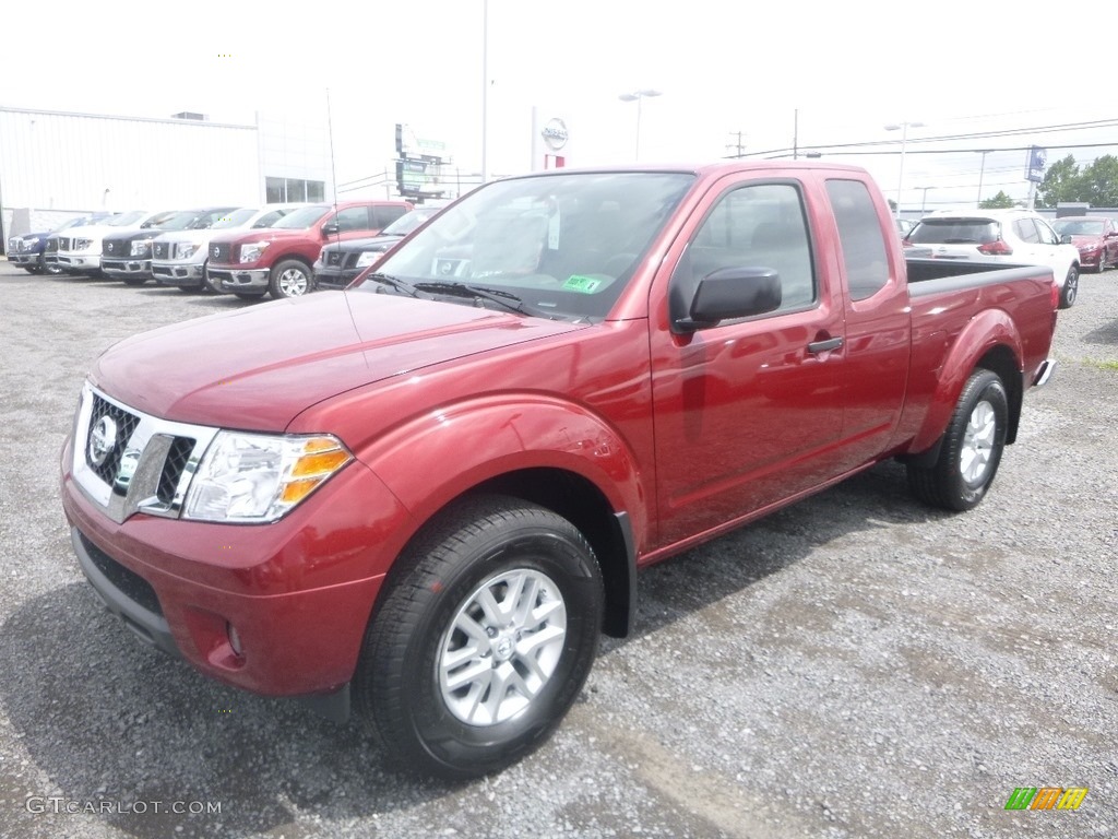 Cayenne Red 2019 Nissan Frontier SV King Cab 4x4 Exterior Photo #134721441