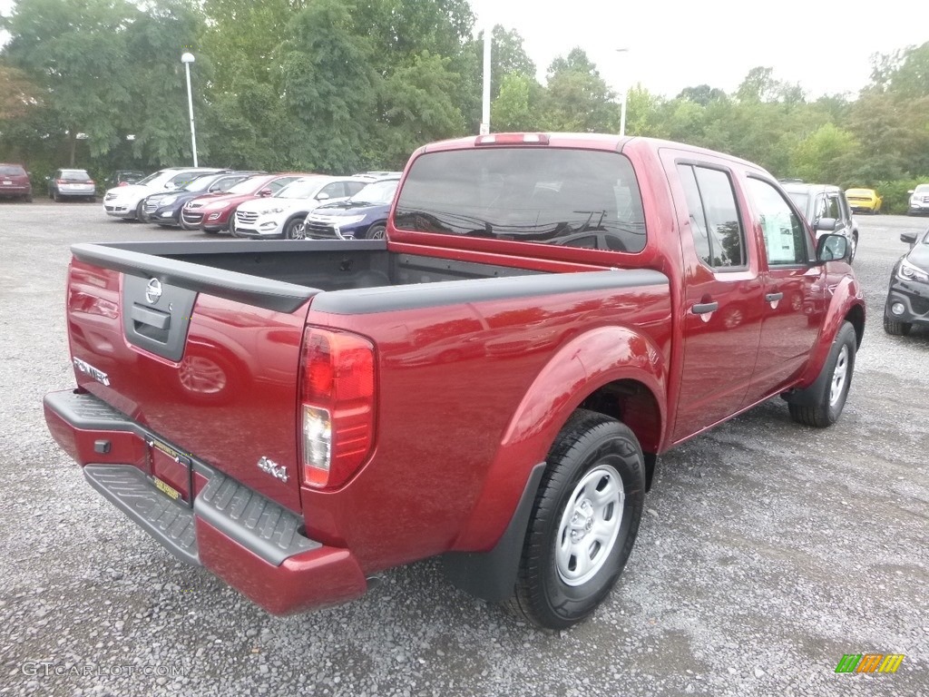 2019 Frontier S King Cab 4x4 - Cayenne Red / Steel photo #4