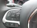 2019 Jeep Compass Black/Ruby Interior Steering Wheel Photo