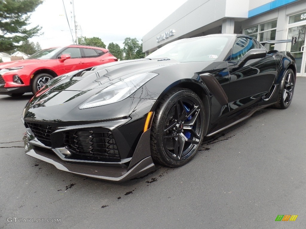 Black 2019 Chevrolet Corvette ZR1 Coupe Exterior Photo #134723765