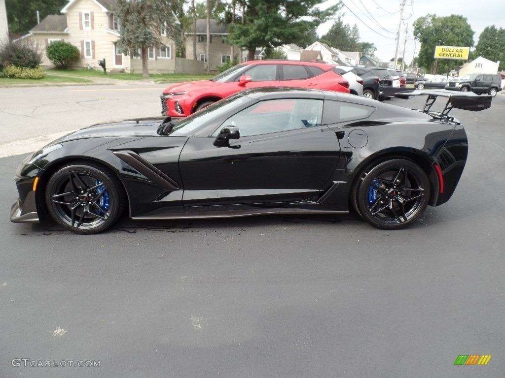 Black 2019 Chevrolet Corvette ZR1 Coupe Exterior Photo #134723792