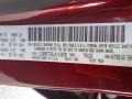 PRV: Delmonico Red Pearl 2020 Ram 1500 Big Horn Crew Cab 4x4 Color Code