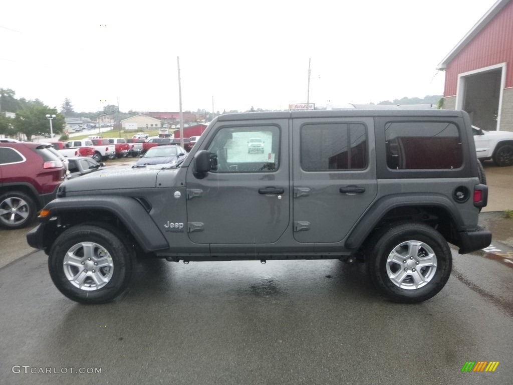 Sting-Gray 2020 Jeep Wrangler Unlimited Sport 4x4 Exterior Photo #134724032