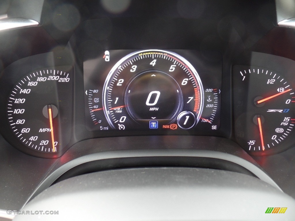 2019 Chevrolet Corvette ZR1 Coupe Gauges Photo #134724035