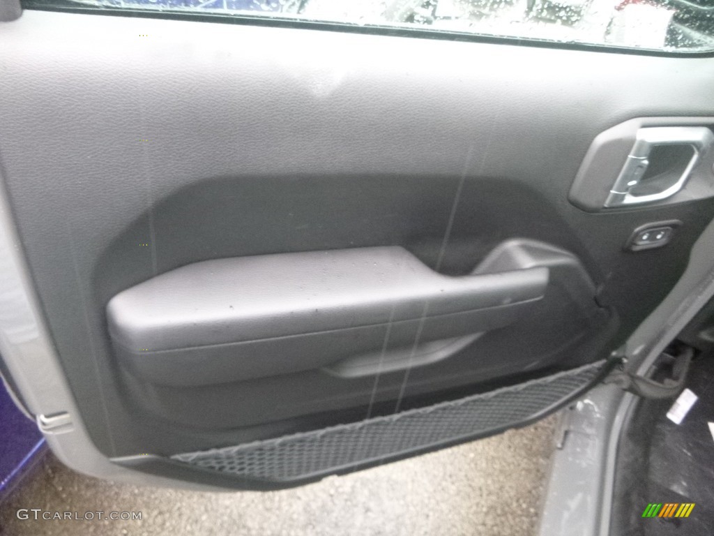 2020 Jeep Wrangler Unlimited Sport 4x4 Black Door Panel Photo #134724191