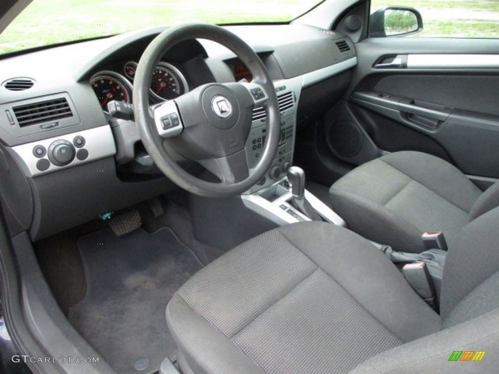 2008 Astra XR Coupe - Black Sapphire / Charcoal photo #8