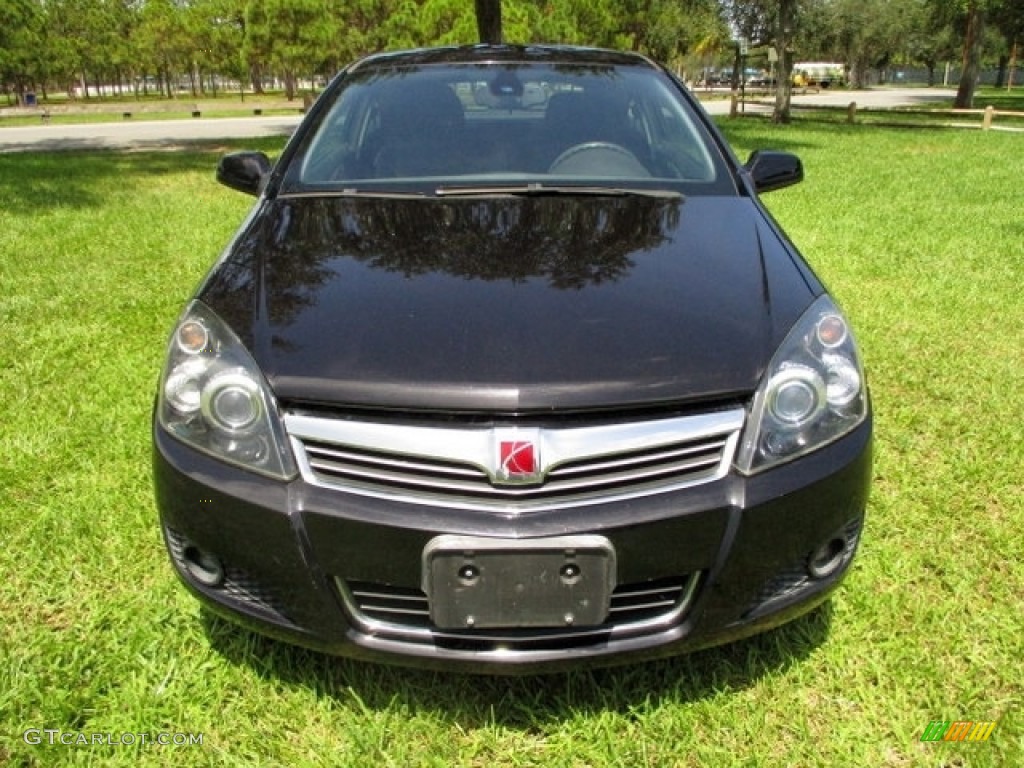 2008 Astra XR Coupe - Black Sapphire / Charcoal photo #13