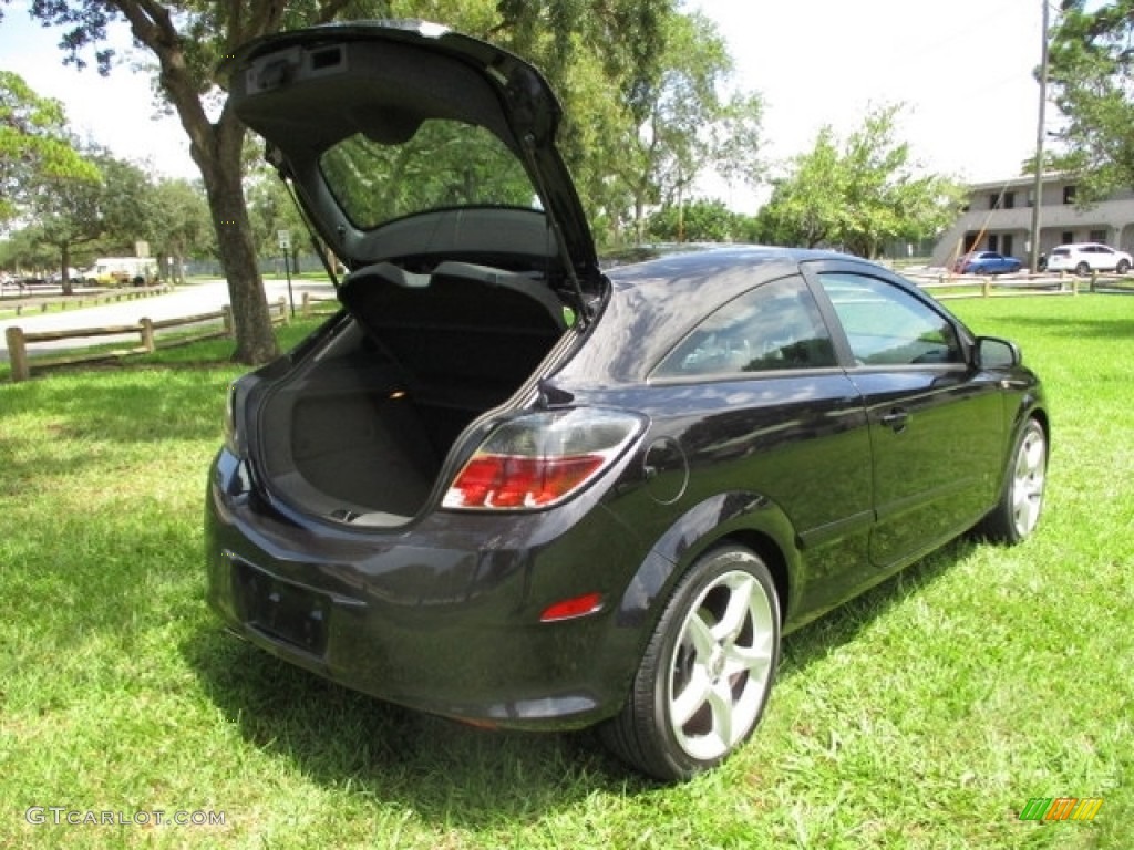 2008 Astra XR Coupe - Black Sapphire / Charcoal photo #17