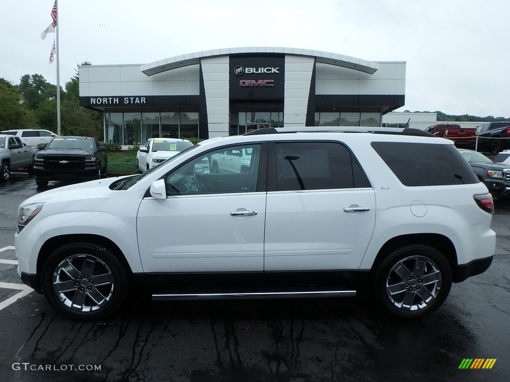 2017 Acadia Limited AWD - Summit White / Ebony photo #13