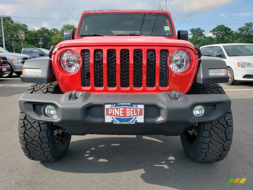 2020 Gladiator Sport 4x4 - Firecracker Red / Black photo #2