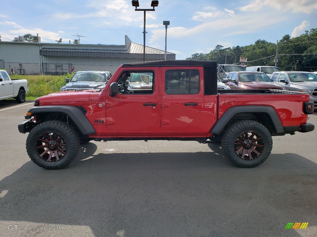 2020 Gladiator Sport 4x4 - Firecracker Red / Black photo #3