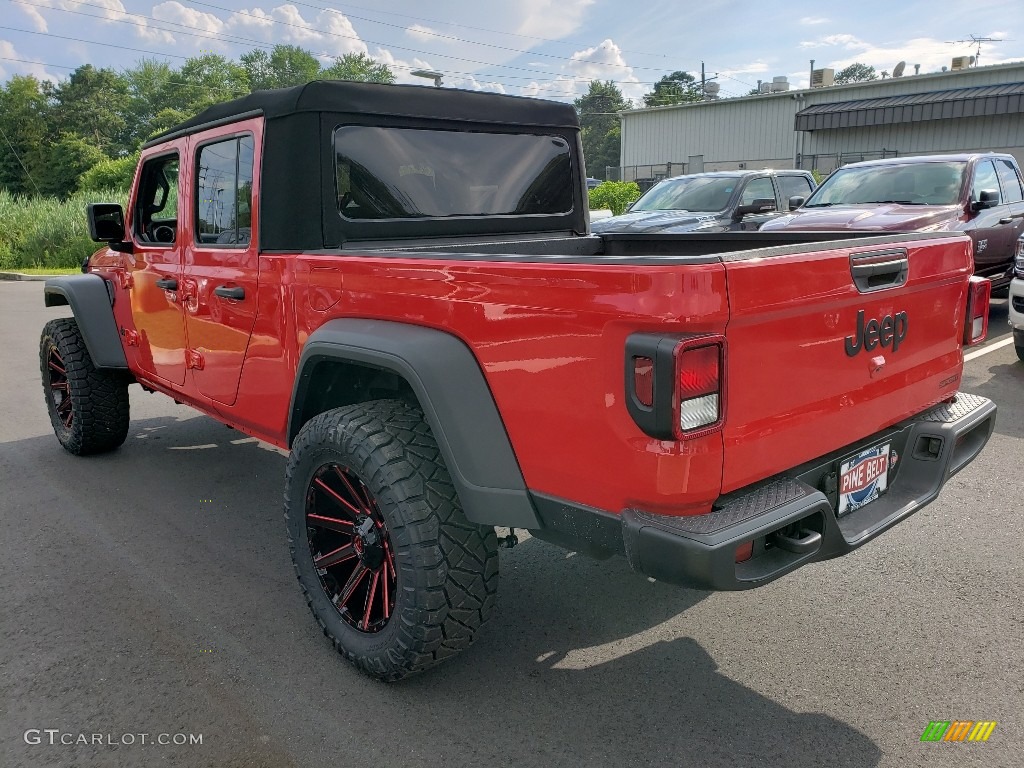 2020 Gladiator Sport 4x4 - Firecracker Red / Black photo #4