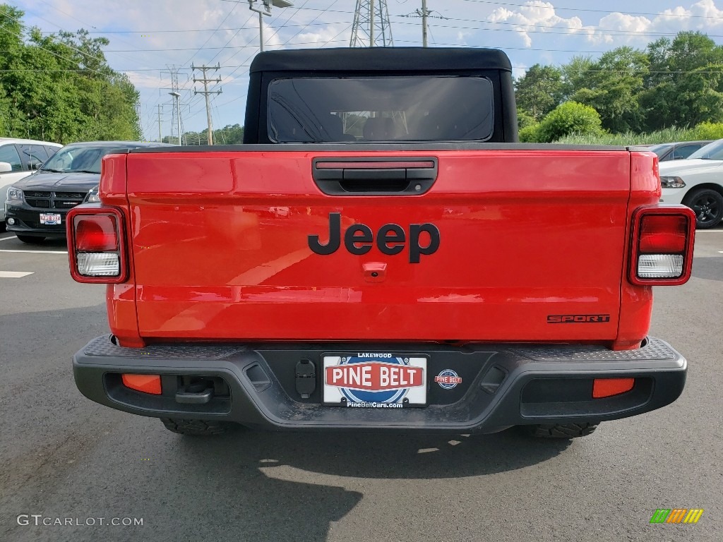 2020 Gladiator Sport 4x4 - Firecracker Red / Black photo #5