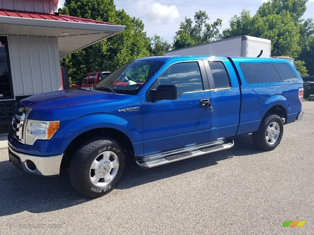 Blue Flame Metallic Ford F150