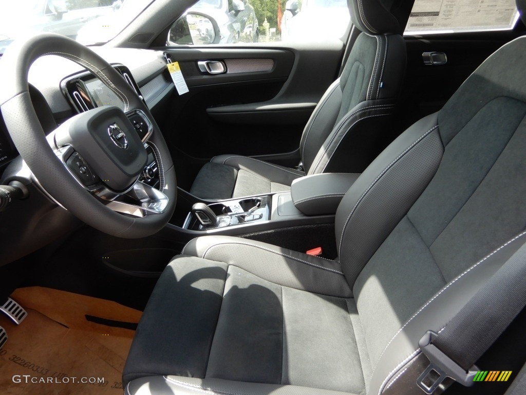 Charcoal Interior 2020 Volvo XC40 T5 R-Design AWD Photo #134726466