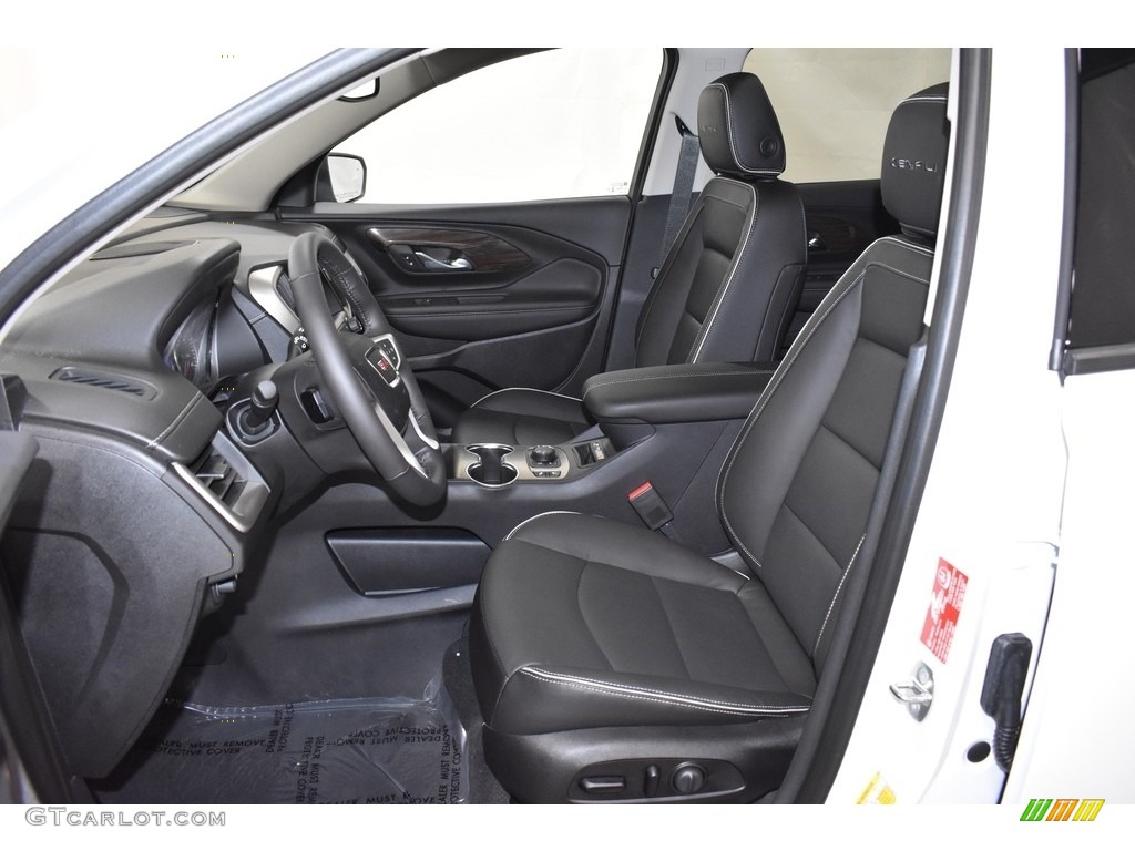 Jet Black Interior 2020 GMC Terrain Denali AWD Photo #134726571