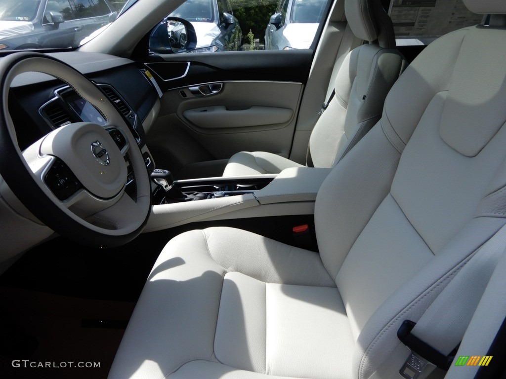 Blond Interior 2020 Volvo XC90 T6 AWD Momentum Photo #134727003