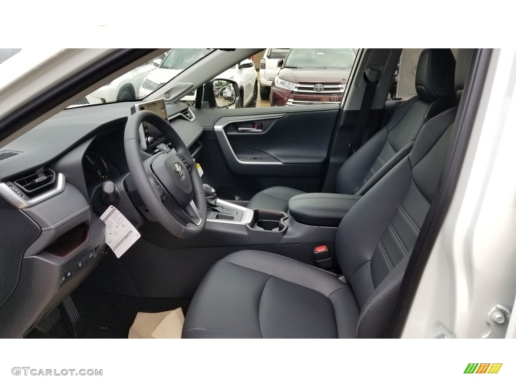 2019 RAV4 Limited - Blizzard White Pearl / Black photo #2