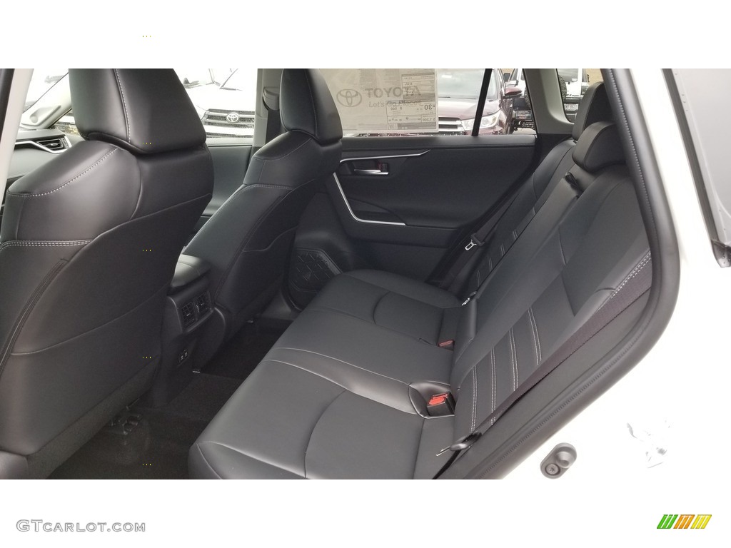 2019 RAV4 Limited - Blizzard White Pearl / Black photo #3