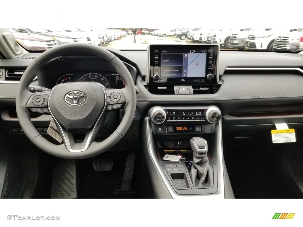 2019 RAV4 Limited - Blizzard White Pearl / Black photo #4