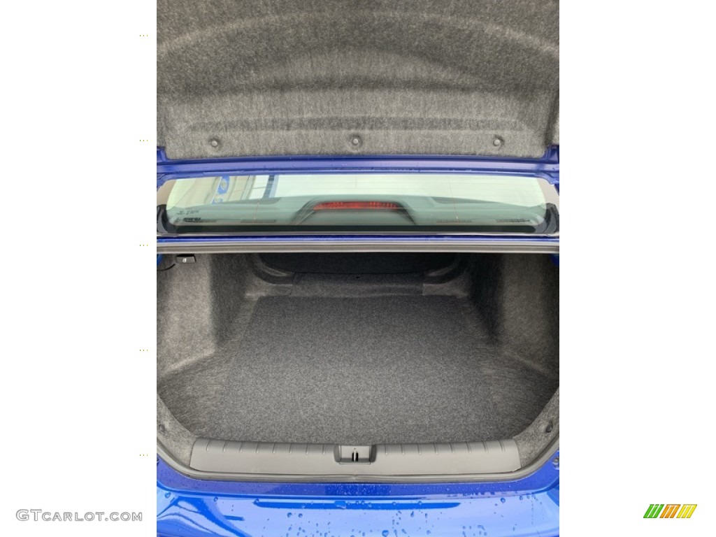 2019 Civic LX Sedan - Agean Blue Metallic / Black photo #21