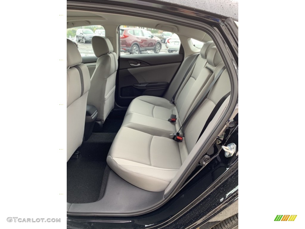 2019 Civic EX Sedan - Crystal Black Pearl / Gray photo #17