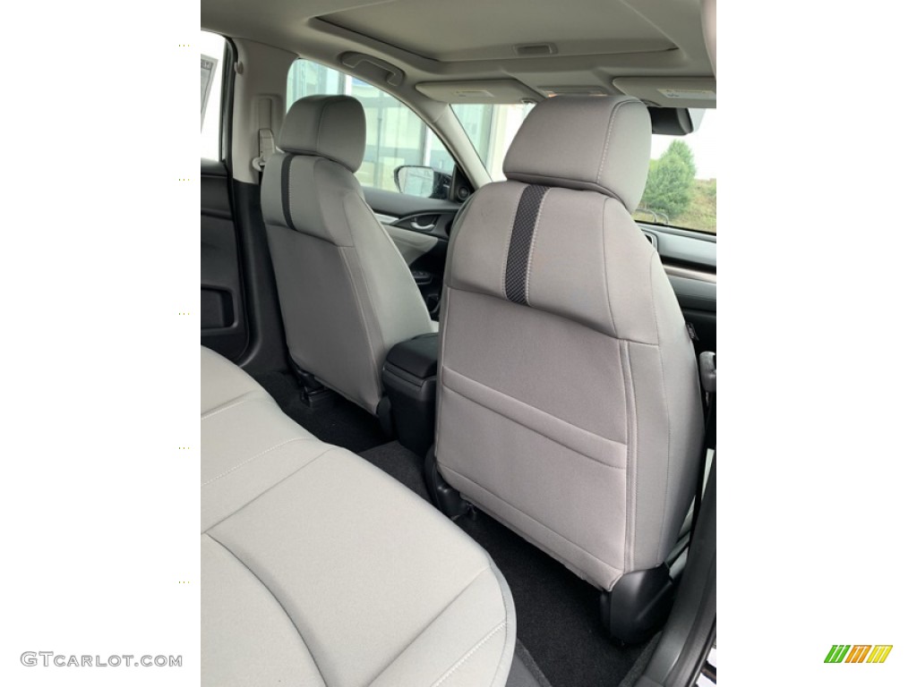 2019 Civic EX Sedan - Crystal Black Pearl / Gray photo #22