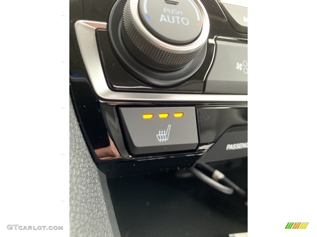 2019 Civic EX Sedan - Crystal Black Pearl / Gray photo #34