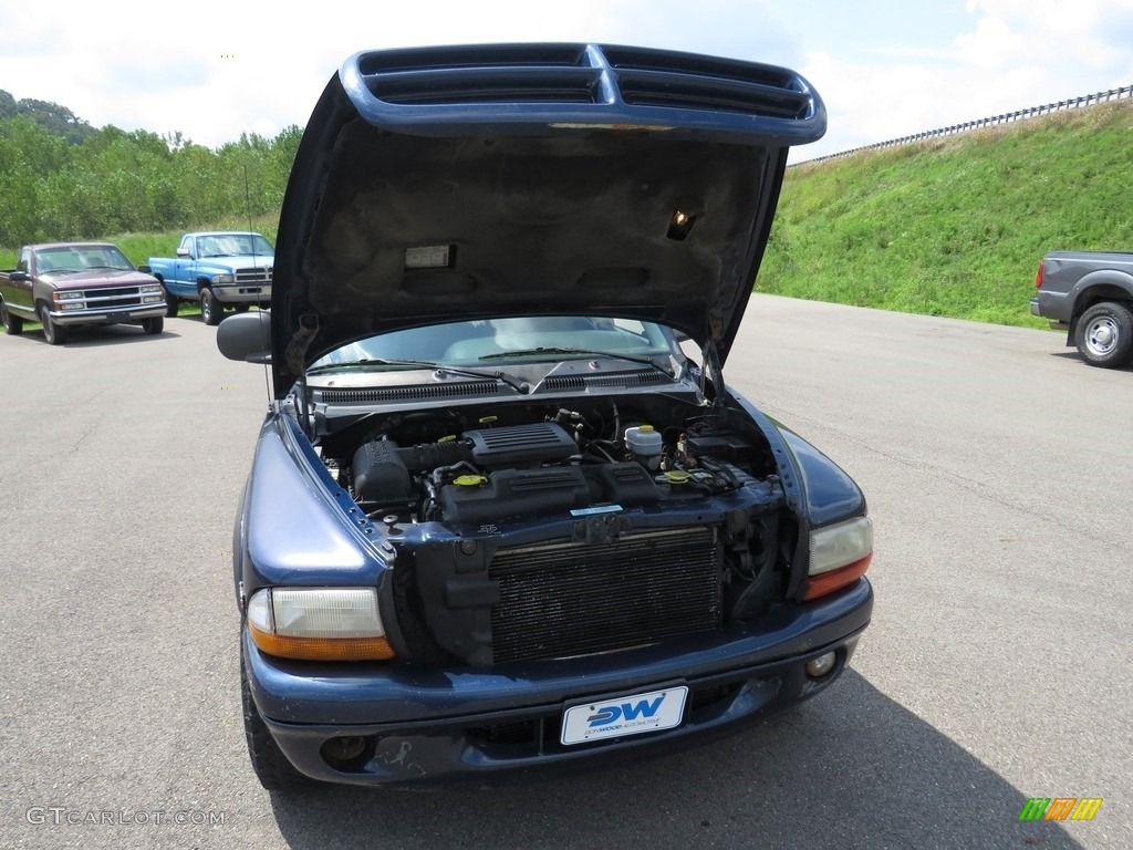 2000 Durango SLT 4x4 - Black / Camel photo #5