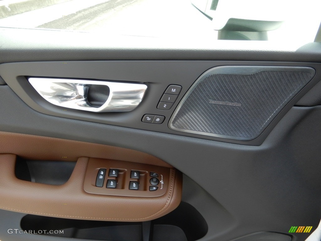 2020 Volvo XC60 T6 AWD Inscription Maroon Brown Door Panel Photo #134729193